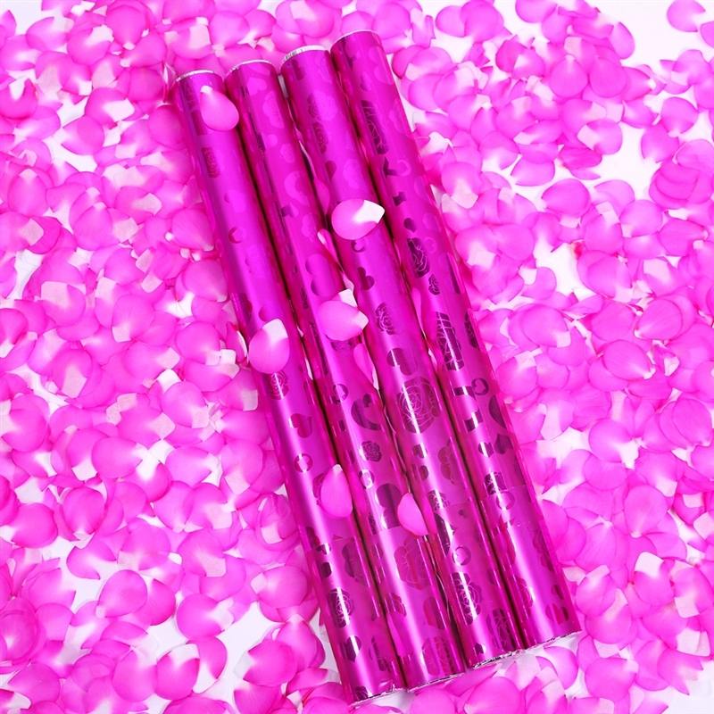 米魁婚庆用品礼炮喷彩带礼花筒结婚婚礼庆典手持花筒开业花瓣雨礼花炮