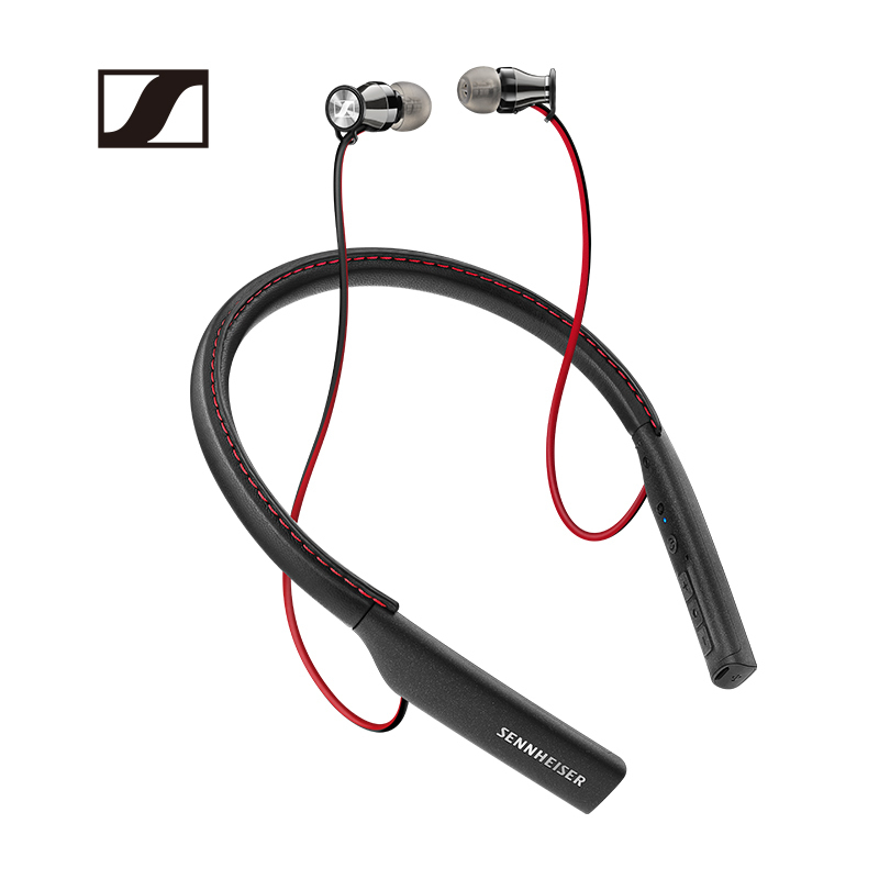 森海塞尔(Sennheiser) Momentum in-ear颈戴式无线蓝牙耳机IEBT 黑色
