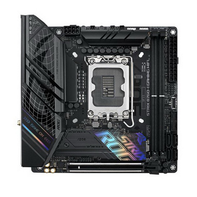 华硕 玩家国度 rog strix b760-i gaming wifi 主板 itx 支持 ddr5