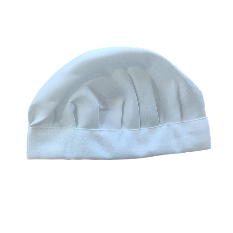 炯毅 帽子男女酒店餐厅餐饮饭店后厨蘑菇帽厨房烘焙店食堂厨师帽子 厨师帽 纯棉白色 均码 顶高清大图