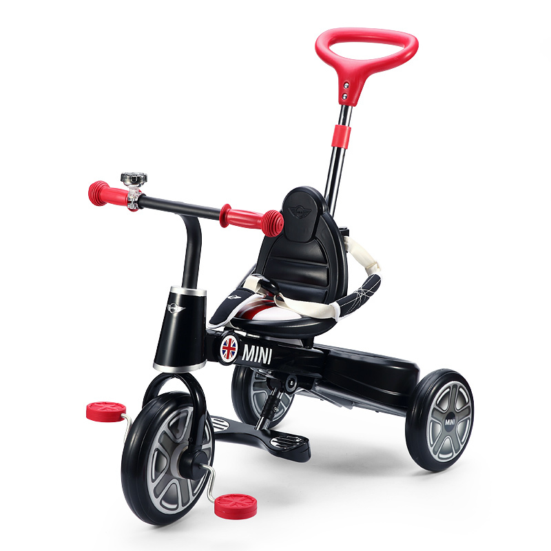 星辉rastar宝马mini折叠儿童三轮车13岁手推宝宝脚踏车童车rsz3003