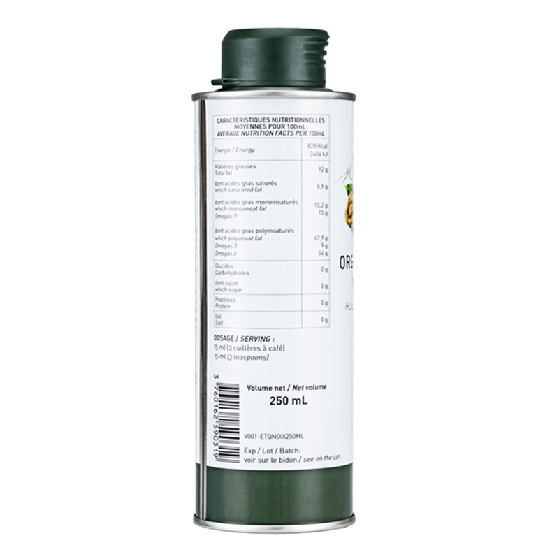 [自营]埃里克,Eric Favre 艾瑞可有机核桃油250ml 补充 DHA