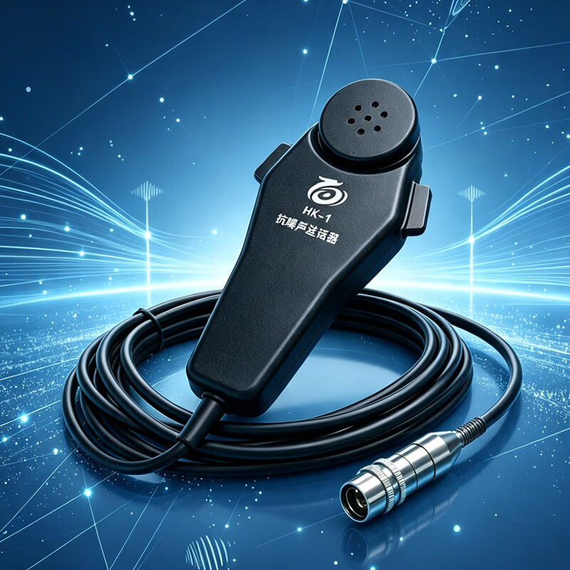 光御星洲 HK-1送话器 hk-1手咪 话咪手持抗噪声送话器黑色直线7针10米高清大图