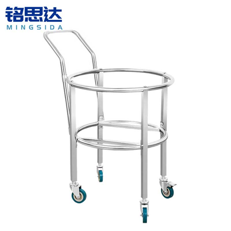 铭 思达手手推桶架高清大图