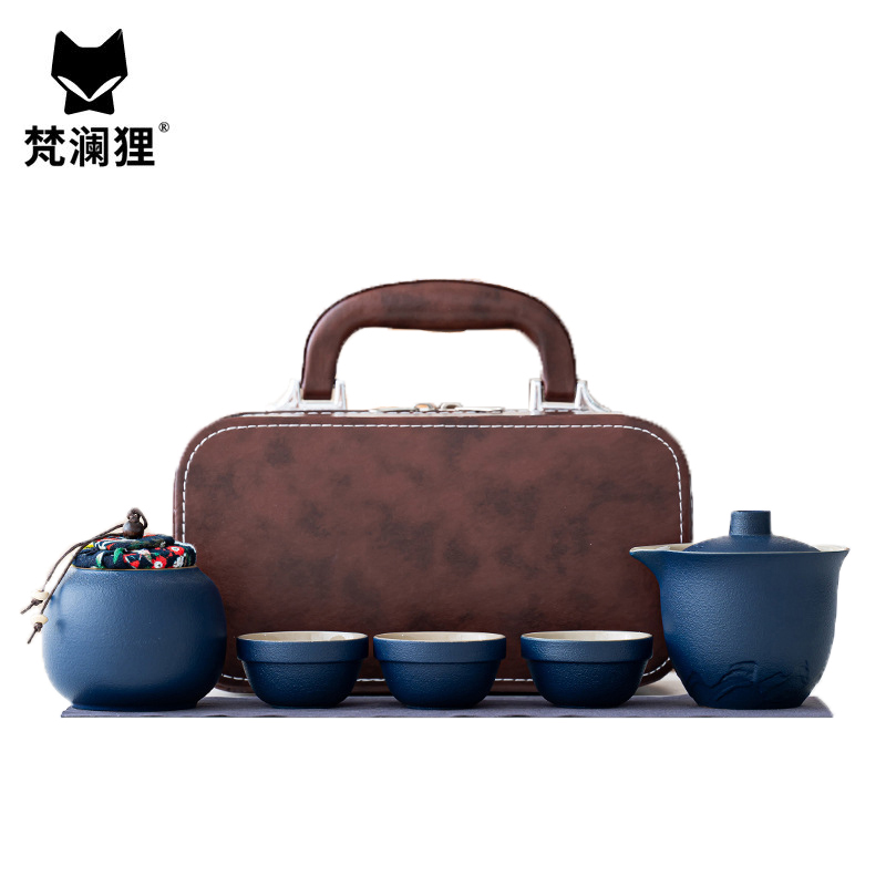 梵澜狸工夫茶具套装W67 套高清大图