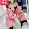 可莉允女童外套冬装2022新款棉服儿童洋气夹棉加厚秋冬季小女孩时髦棉衣