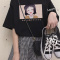 [莎洛仙]ins文艺小清新短袖T恤女韩版潮个性bf原宿风宽松百搭闺蜜装夏