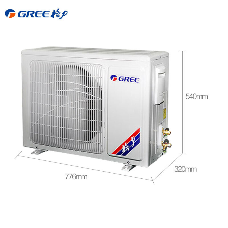 格力京逸(GREE)大1匹定速冷暖分体式立享舒适智能睡眠壁挂式卧室空调挂机KFR-26GW/DbD3