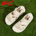 回力（Warrior）凉鞋女夏季外穿高级感厚底运动凉拖配裙子百搭法式松糕沙滩鞋WSL(WZ)-1019