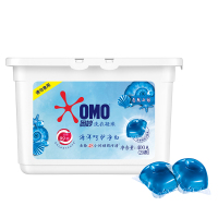 奥妙(OMO) 自然工坊 海洋呵护净白 洗衣凝珠 400g[联合利华]