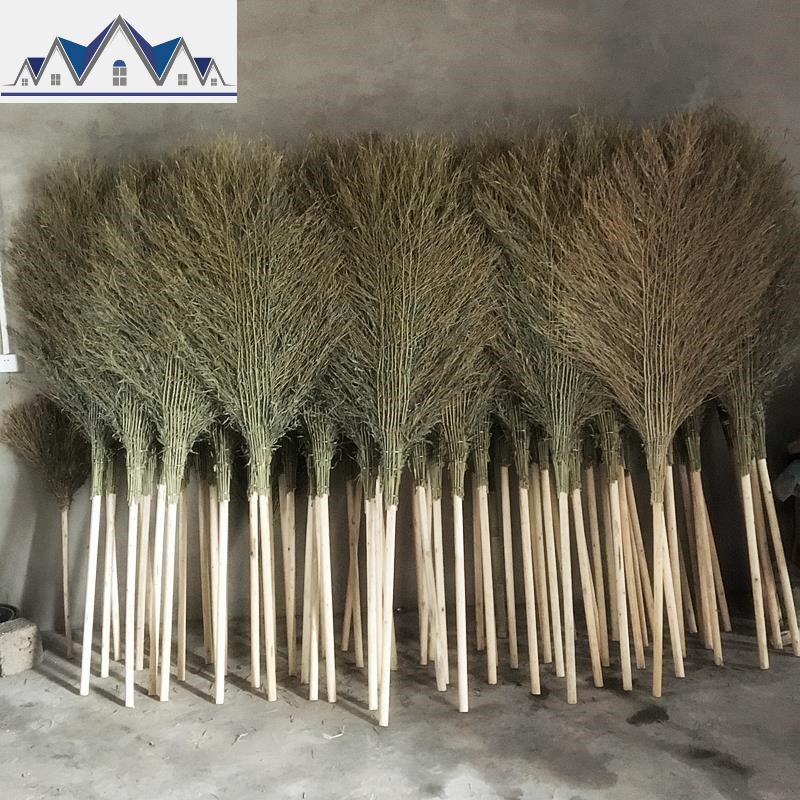 大扫帚扫马路竹子学校园林竹叶坪竹制环卫工竹扫帚家用耐用加长 三维工匠高清大图