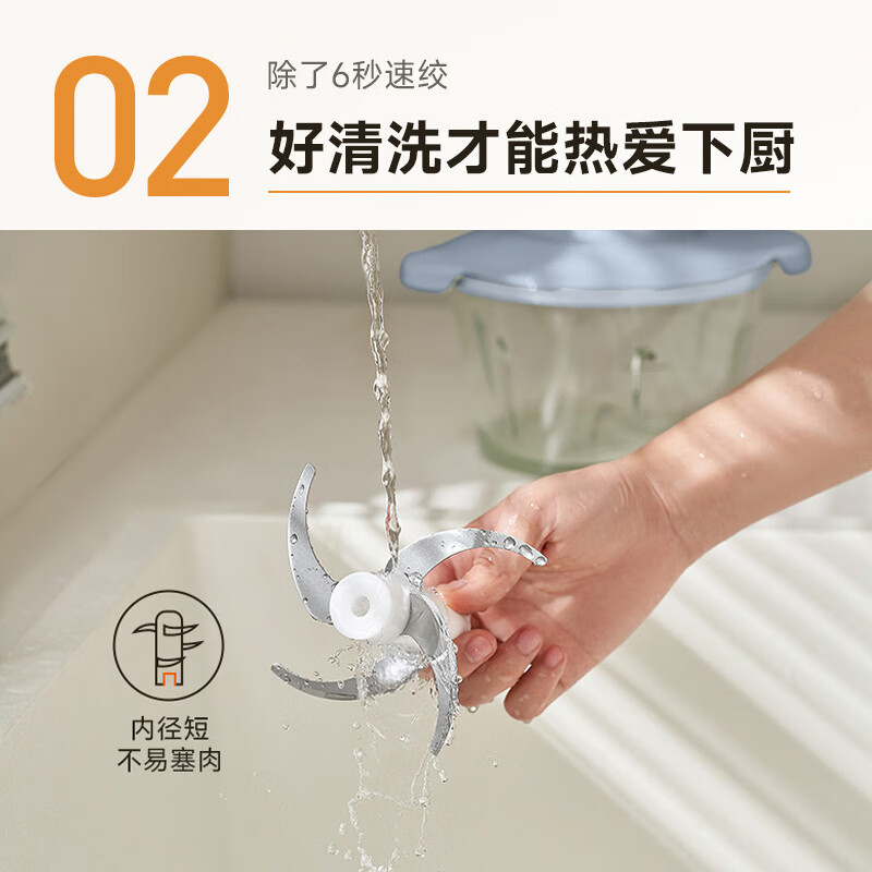 九阳(Joyoung)绞肉机多功能家用玻璃内胆料理机搅拌碎肉绞肉馅碎冰绞菜 S18-LA2181/ 1.8L高清大图