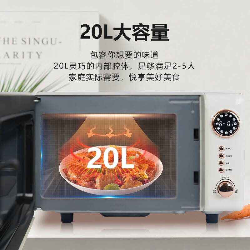 威力(WEILI) 微波炉 20UG31-T 雅致灰高清大图