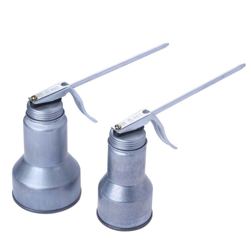 欧克(ouke)手动高压机油壶 长嘴油壶 加油器 手动机油枪 工业级机油