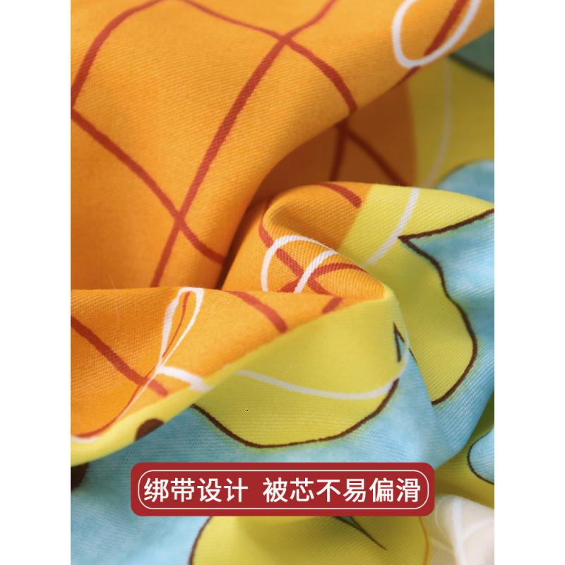家柏饰(CORATED)全棉被套单件被罩 全棉儿童150200单人学生宿舍 双人200230单套高清大图