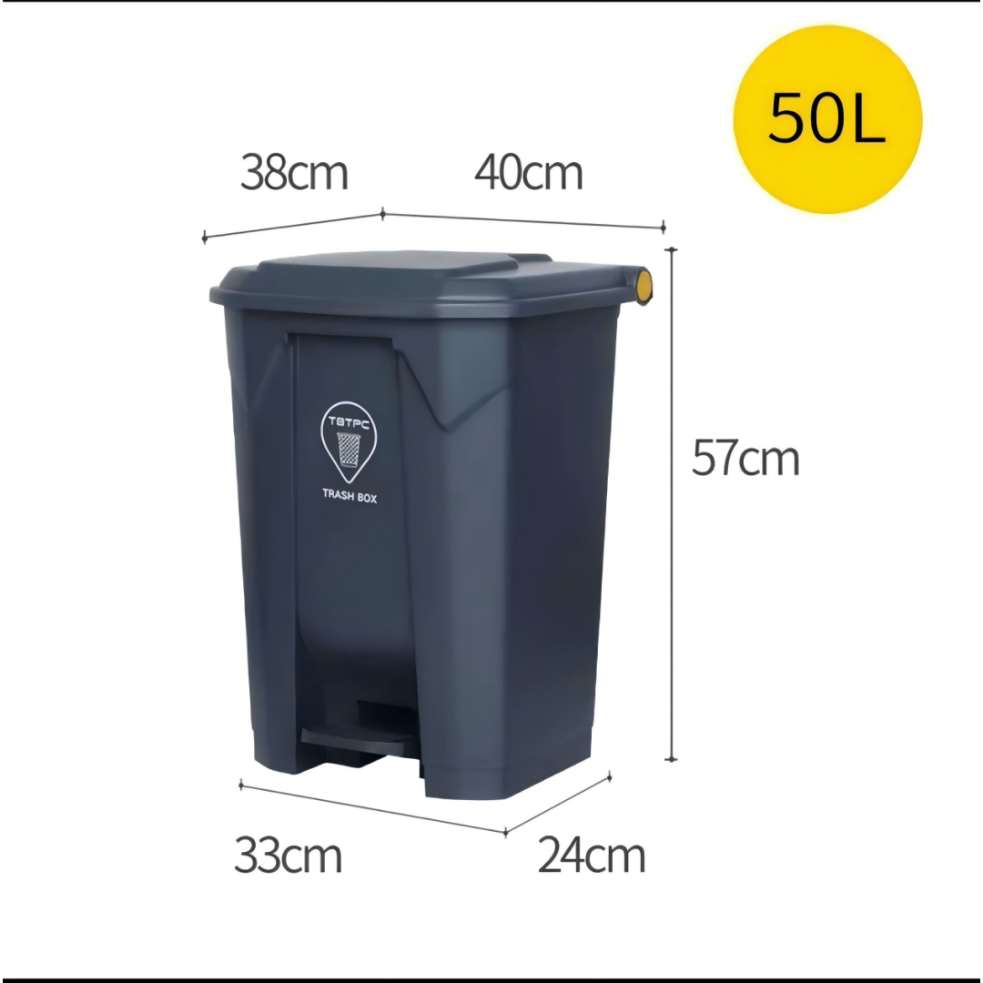 潮美 垃圾桶50L 件高清大图