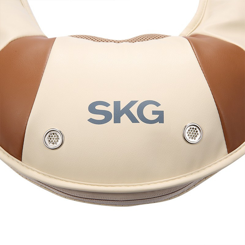 SKG4095肩颈按摩披肩颈椎加热按摩家用捶打 多功能按摩仪高清大图