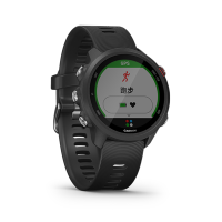 佳明（GARMIN）Forerunner 245M高阶多功能GPS运动心率血氧户外智能跑步游泳骑行时尚腕表暗夜黑音乐版