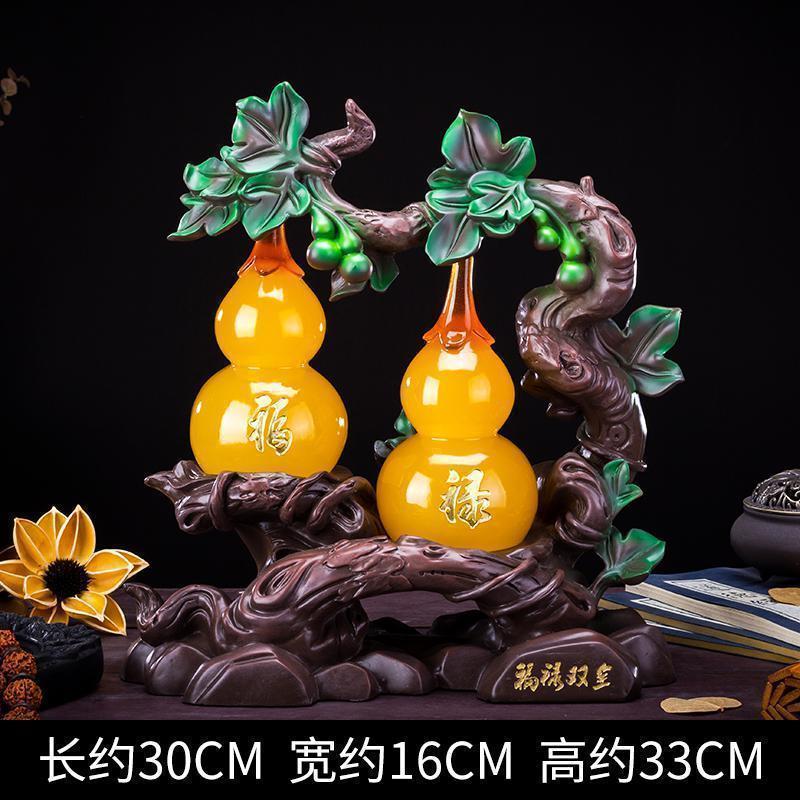 美帮汇葫芦摆件酒柜红酒架客厅电视柜创意玄关室内家居装饰品工艺品高清大图