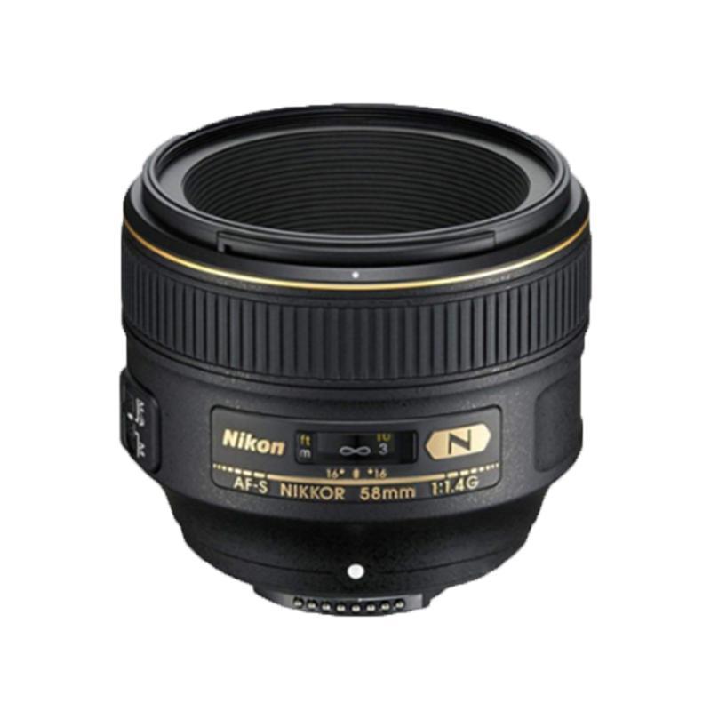 店保五年/尼康 AF-S 58mm f/1.4G 全画幅人像定焦单反镜头原装 58 1.4g 全新港版高清大图