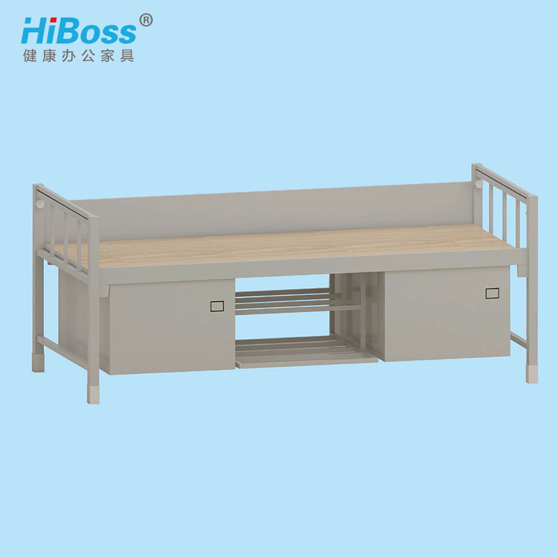 HiBoss学生宿舍床铁床高低床员工床高架子床