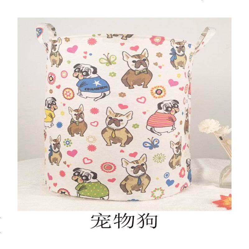 日式塑料脏衣篮洗衣篮脏衣服收纳筐脏衣桶脏衣收纳篮大号脏衣篓桶 宠物狗特大号42*50图片