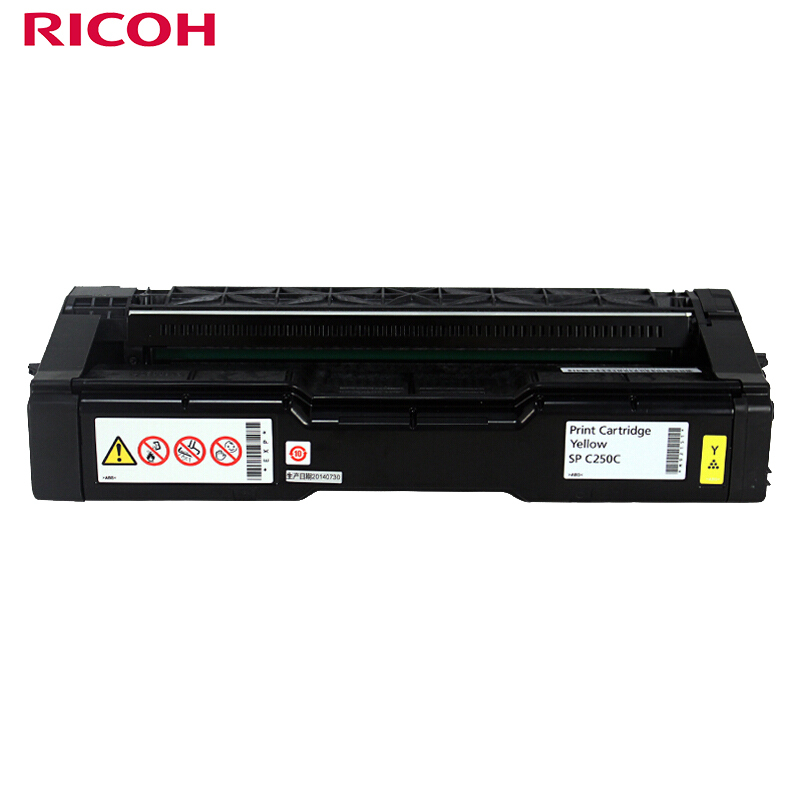 理光(Ricoh)SP C250C 黄色墨粉盒1支装 适用于SP C250DN/C261DNw/C261SFNw