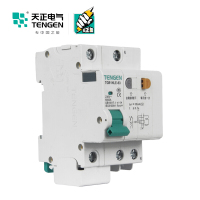 天正电气(TENGEN)TGB1NLE 空气开关1P+N C50A 30mA 01070240008 微型漏电保护断路器