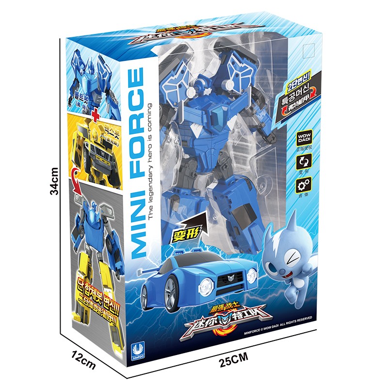 正版汇丰泰迷你特工队X武器特攻队x玩具弗特露西机甲人偶弗特机甲8831高清大图