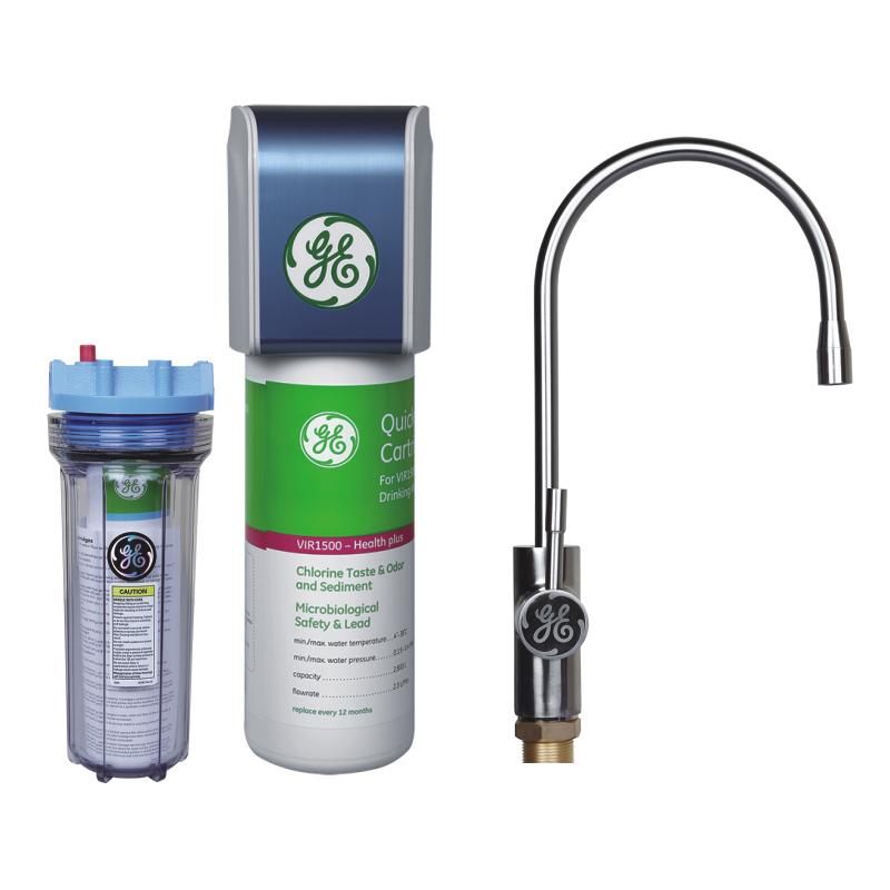 【母婴精选】美国通用（GE）净水器VIR1500 家用厨下式直饮净水机 0.01微米超滤净化 抖音同款 有效保留矿物质高清大图