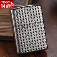 原装正品zippo打火机 黑冰盔甲机后现代质感28186 芝宝正版美国原装 版zippo煤油火机
