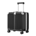 铝框行李箱18寸登机箱20寸万向轮拉杆箱28寸大容量抗摔旅行箱_233 20寸 黑色