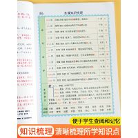 2021新版课堂笔记六年级上册语文部编人教版课本同步解读小学生6教材全解学霸帮全解人教七彩