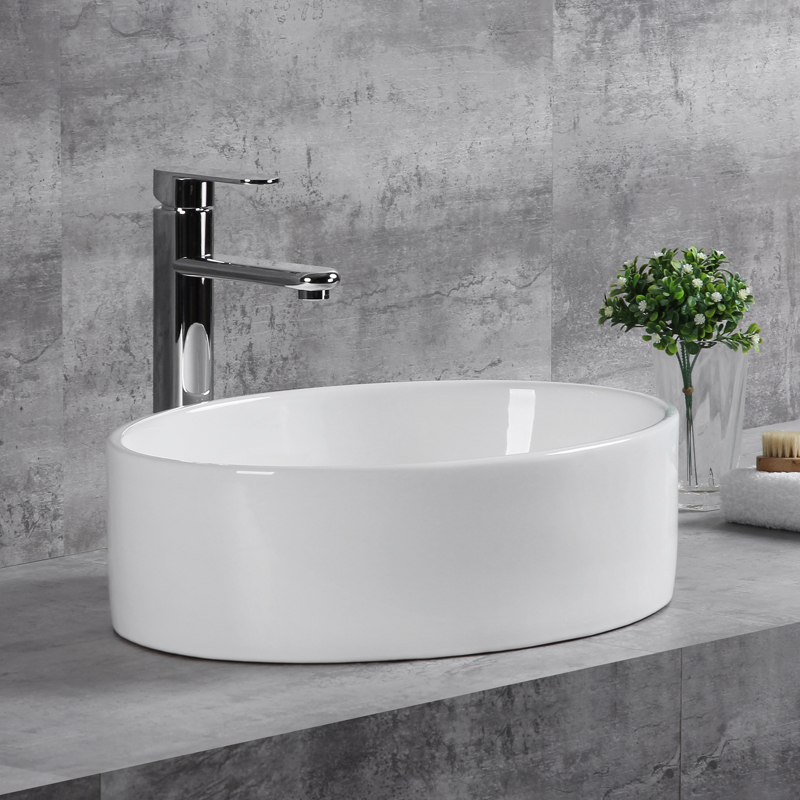 台上盆椭圆形陶瓷卫生间艺术盆洗面盆ciaa酒店洗脸盆欧式洗手盆