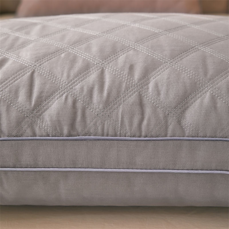 一对装枕头成人枕头芯双单人酒店枕芯套装高清大图