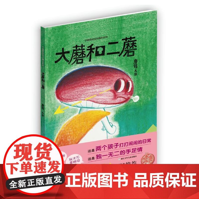 中国原创绘本精品系列:大蘑和二蘑高清大图