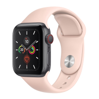 【全新原封正品】Apple Watch Series5 苹果智能手表 40毫米 4G版 金色铝金属表壳粉砂色运动型表带