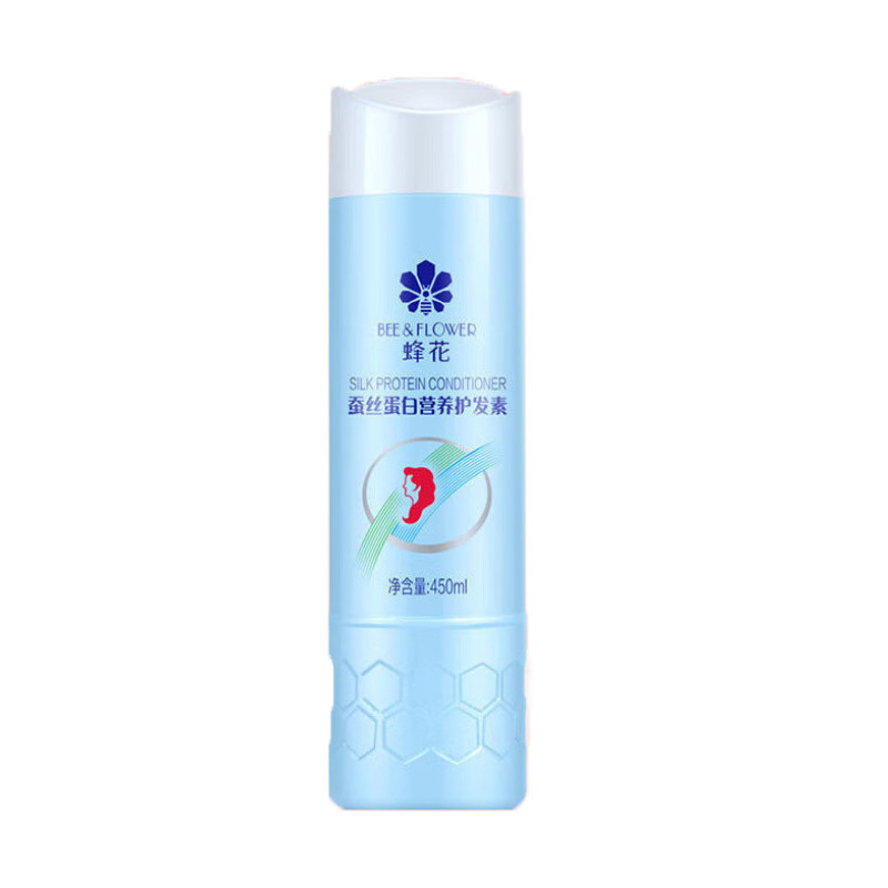 蜂花(BEE&FLOWER)护发素顺滑补水修护改善干枯毛躁 丝肽精华护发素450m