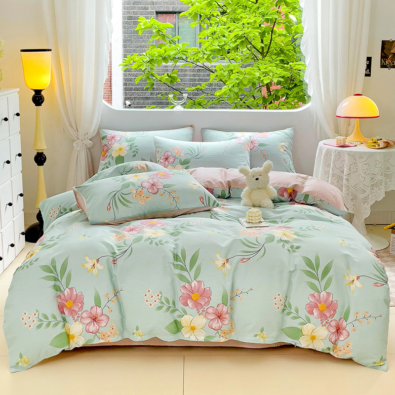 雅鹿 优家全棉四件套高清大图