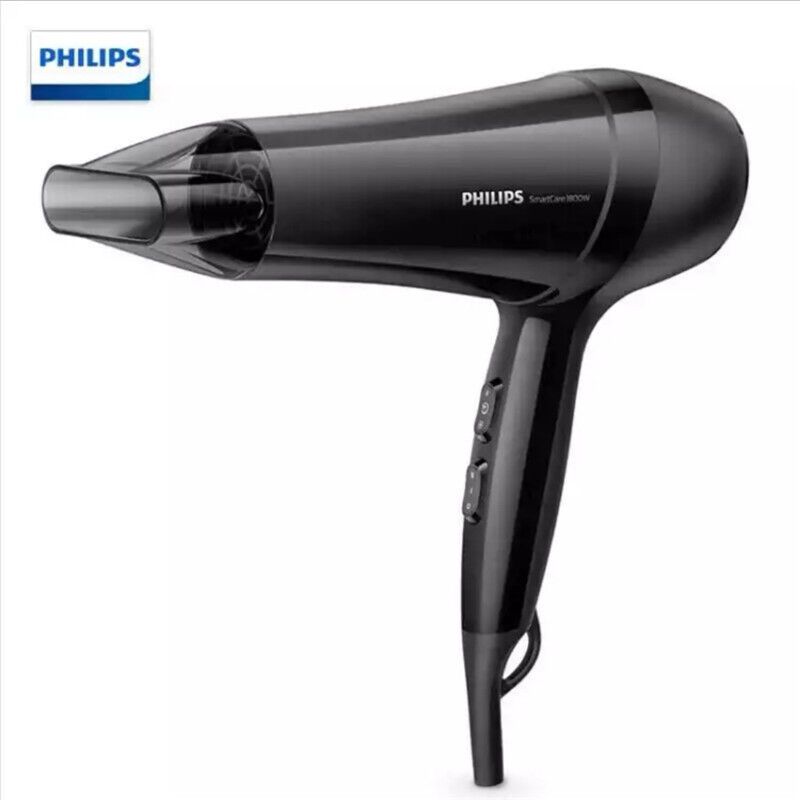 飞利浦(PHILIPS)BHC020/05电吹风机电吹风筒恒温速干大功率吹风筒恒温护发黑色 支持一件代发