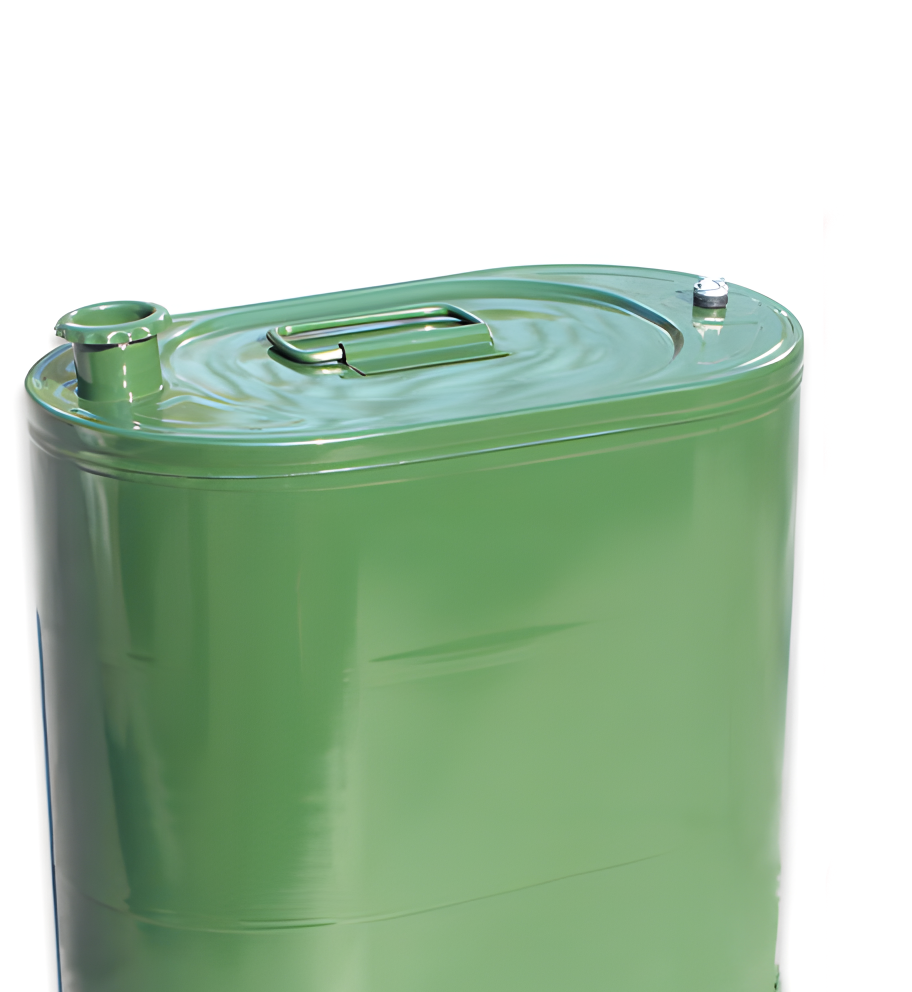 鸿启纳 汽油桶 HQN-YT12[拎环]标准加厚 立式 铁盖25升 (单位:个)高清大图