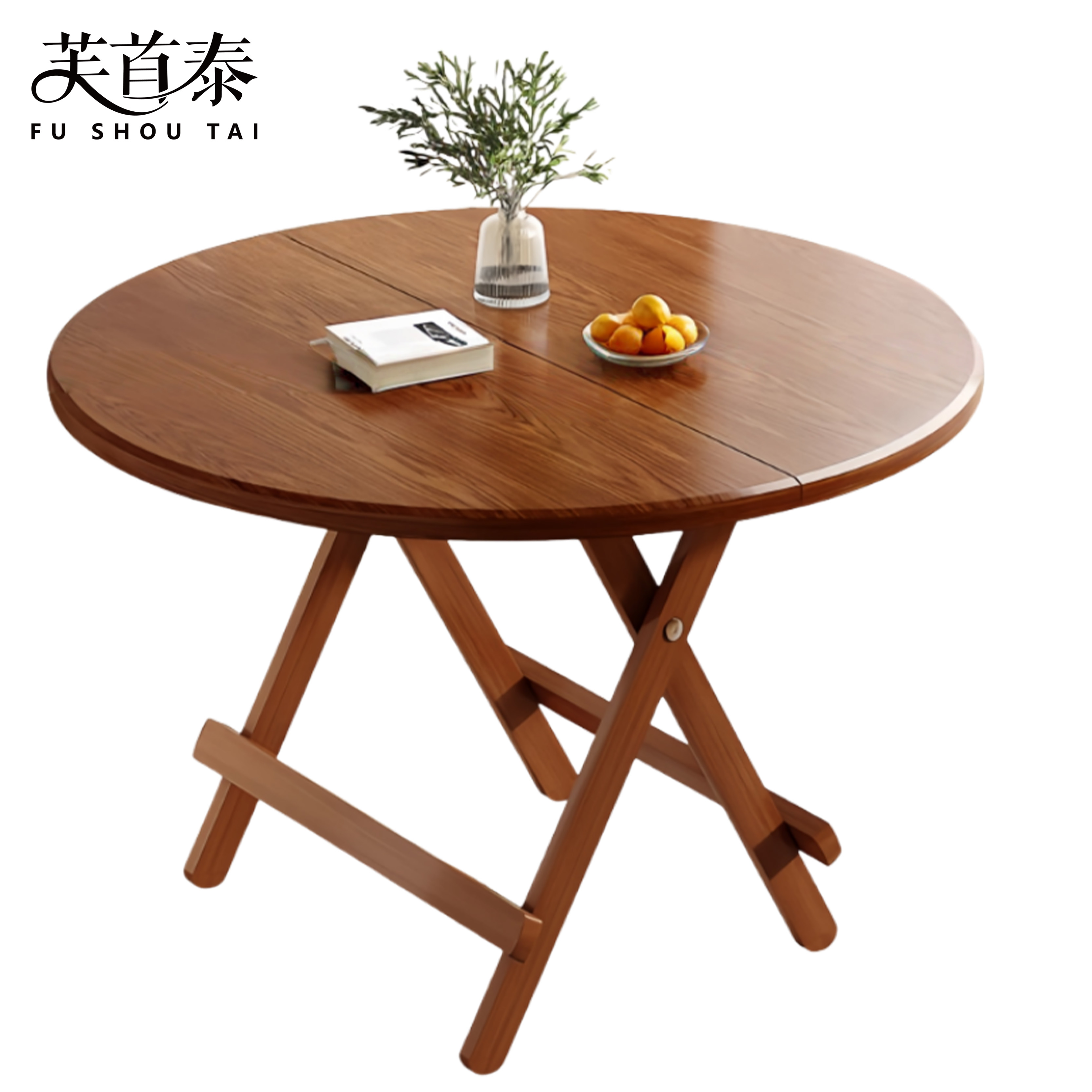 芙首泰圆餐桌600*600*520mm张高清大图