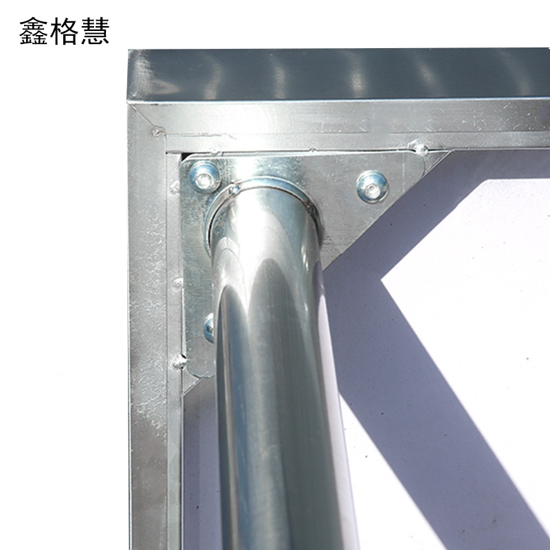 鑫格慧 加厚不锈钢工作台厨房操作台案板 150*60*80双层 张
