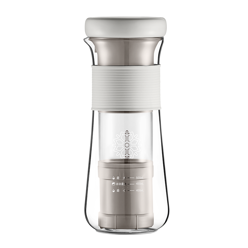 膳魔師(THERMOS)咖啡冷萃机夏季无线便捷冷萃壶冷萃杯萃取杯花茶咖啡壶冷萃茶壶 EHA-3501E