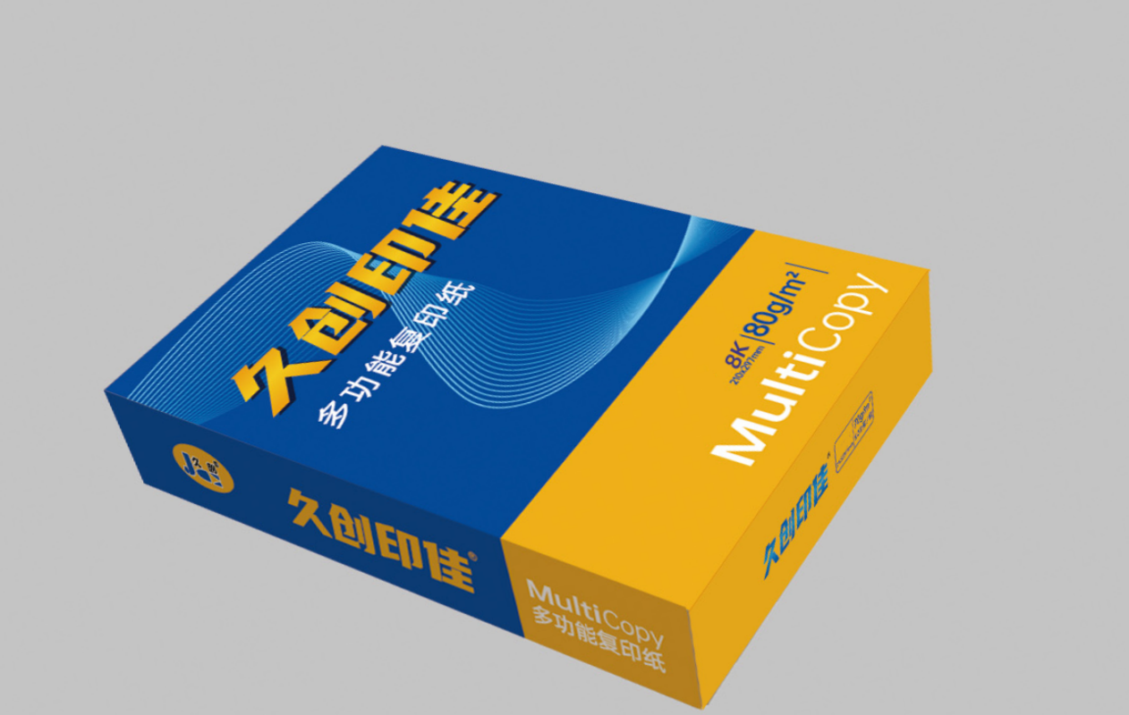 久创印佳80克8K复印纸3包/箱500张/包办公用纸高清大图