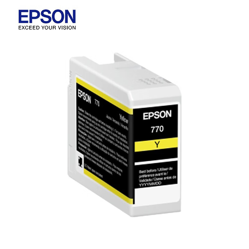 爱普生(EPSON)T46V4 原装墨水 黄色(Y) 适用P708 C13T46V400 25ml高清大图