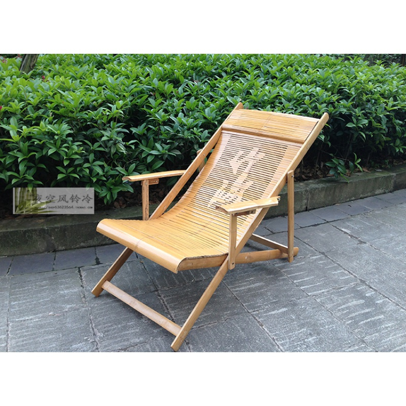 寻木匠竹躺椅可折叠椅家用阳台成人午休睡椅懒人靠椅夏凉椅躺椅午休