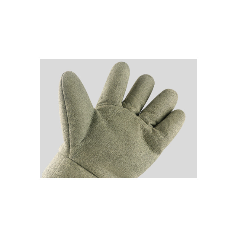 圣强建安500度耐高温手套耐高温隔热手套芳纶密织布高温手套36cm加固