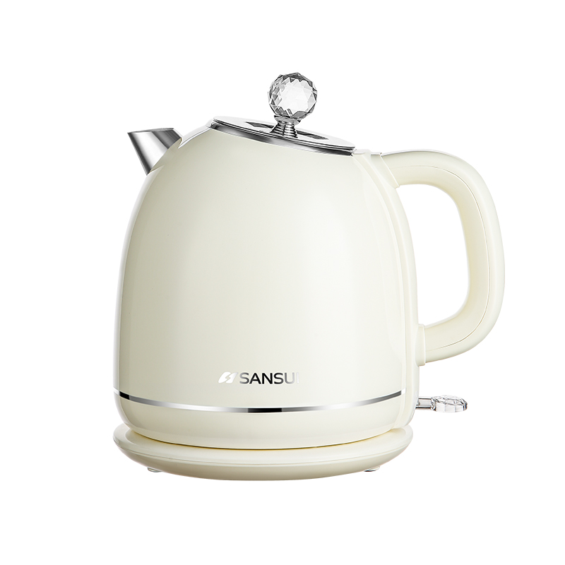 山水(SANSUI)烧水壶电热水壶家用大容量304不锈钢复古烧水壶泡茶壶一体式快烧壶 电热水壶YY-S1831