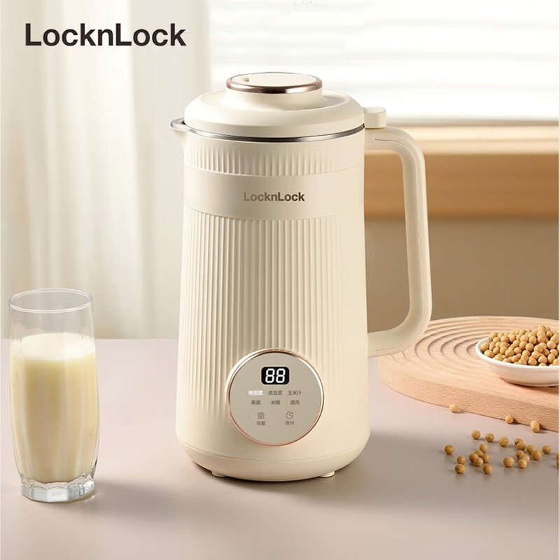 乐扣乐扣豆浆机1L全自动免煮小型家用破壁机EJS3215IVY高清大图